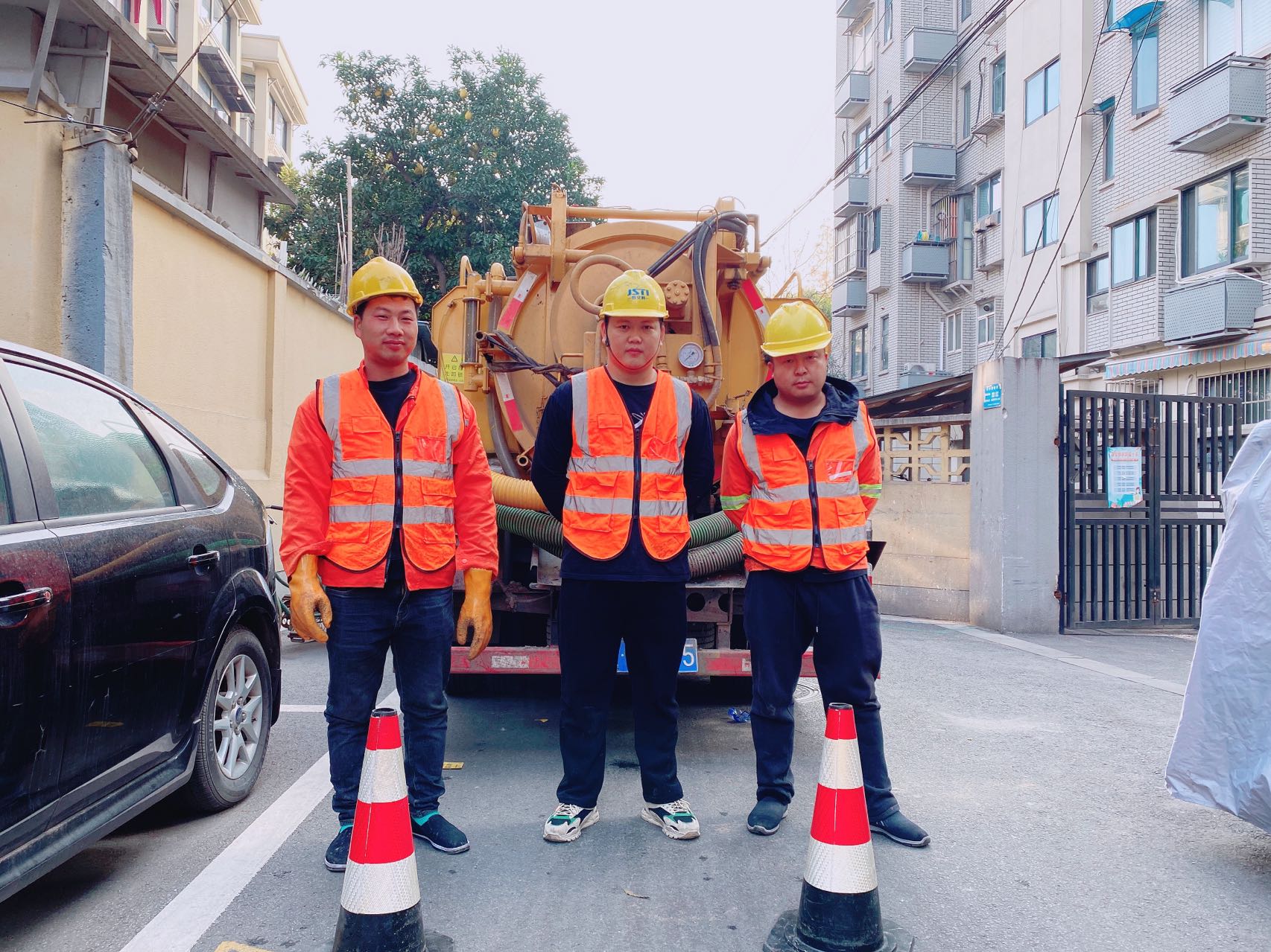 秣陵南京某小区管道清淤检测施工